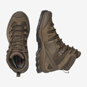 Beautiful Salomon Men's Dark Brown Outdoor Boots size 9 1/2